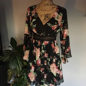 Floral Party Dress
